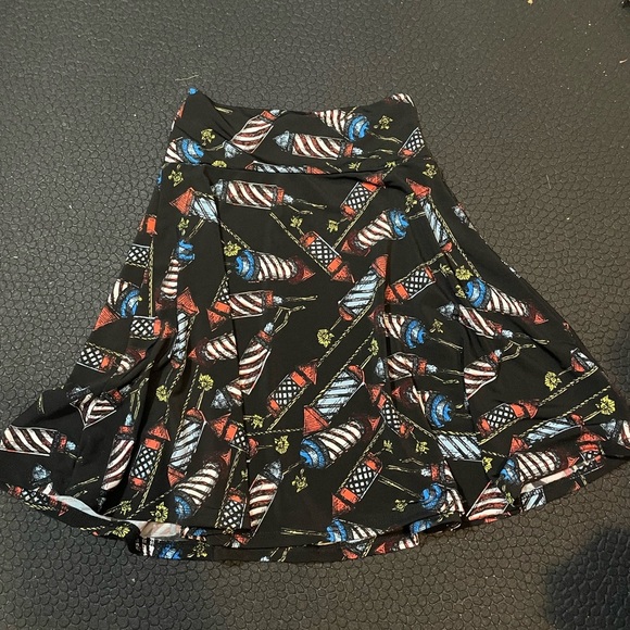 Lularoe Fourth of July girls skirt toddler size‎ 4 - Picture 1 of 5